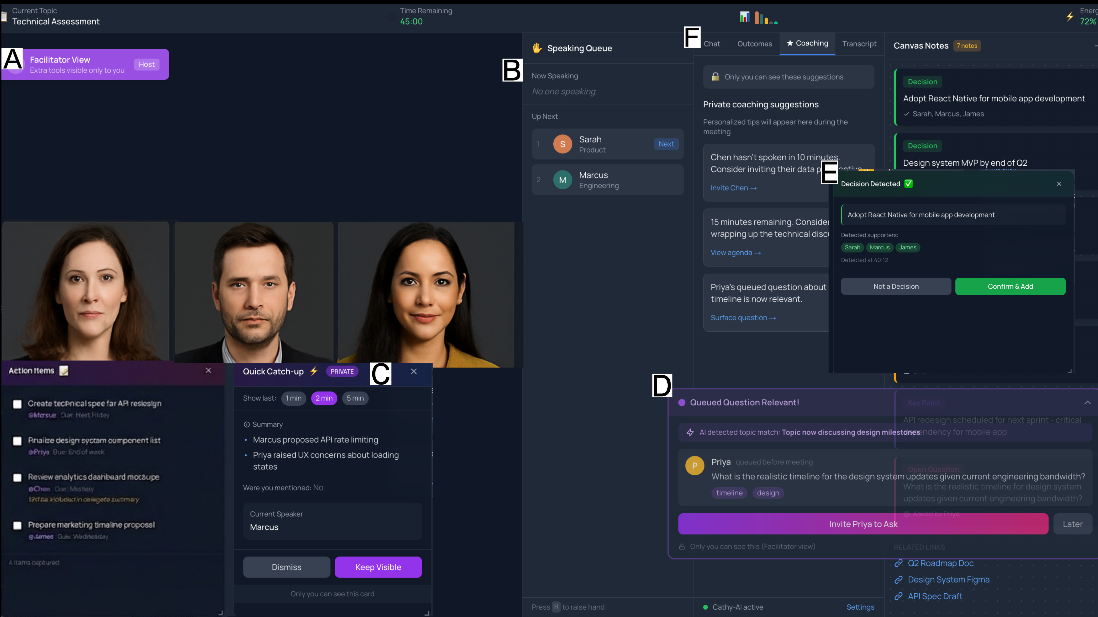 C-A2Meet: The CHI Poster That Asked Why Meeting Interfaces Stay So Rigid