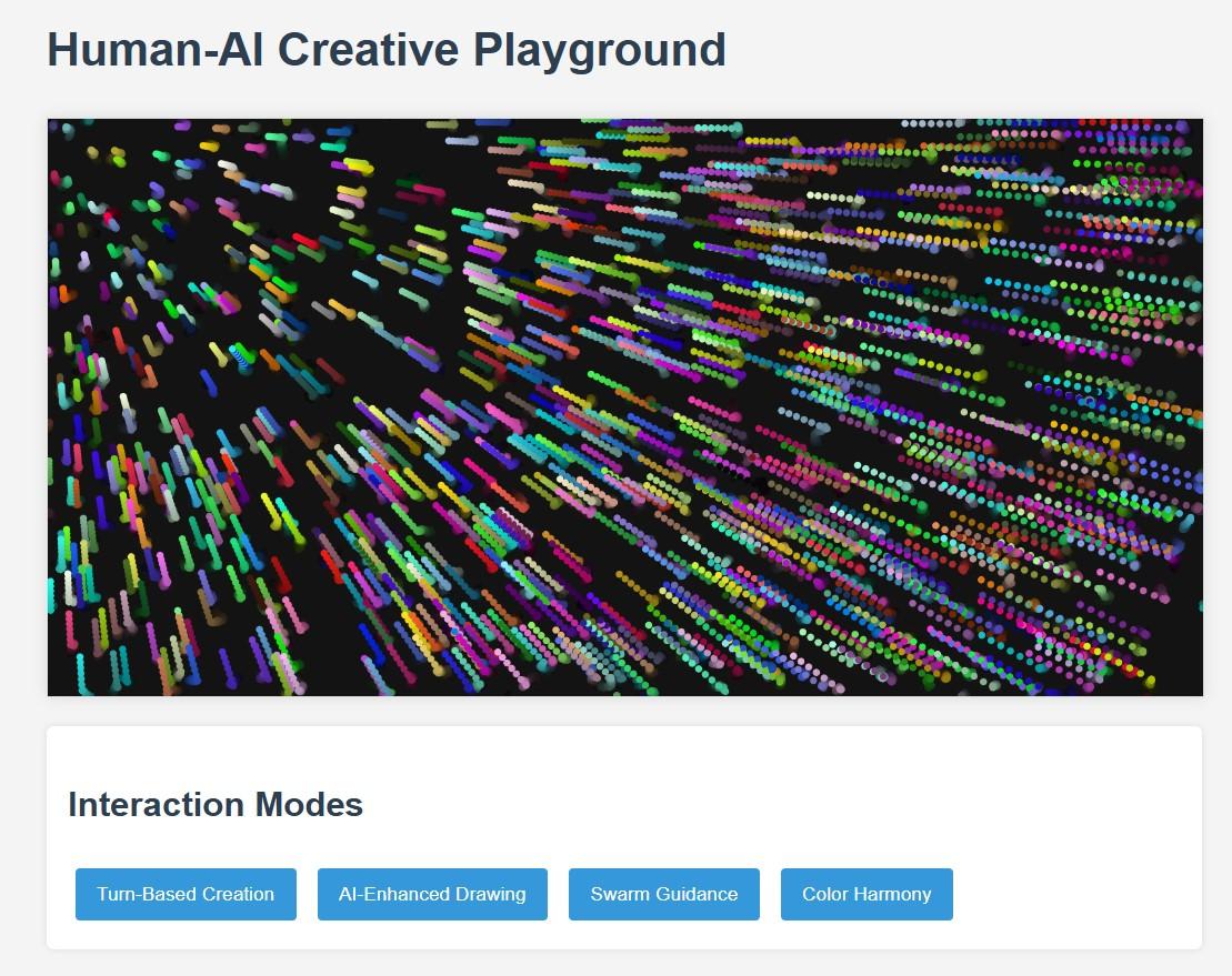 Human-AI Creative Playground