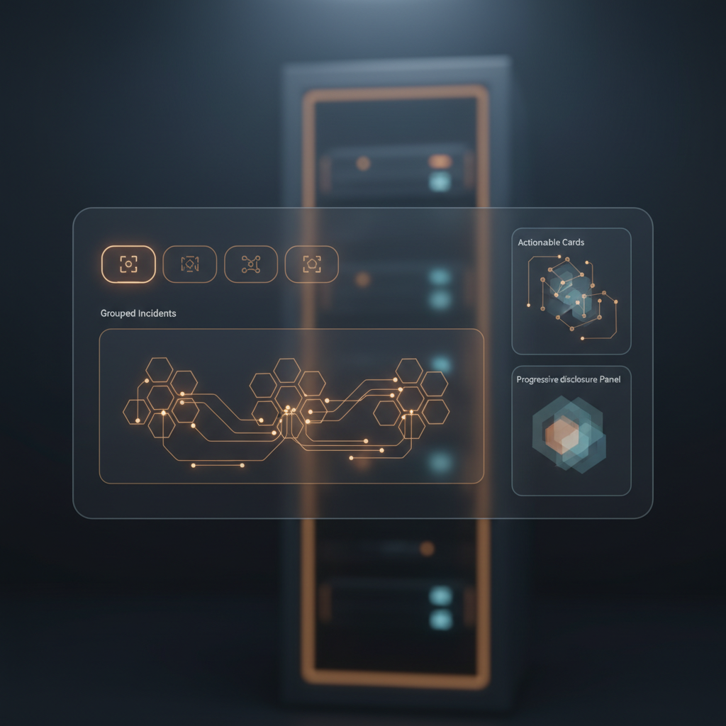 Human-centered redesign with progressive disclosure