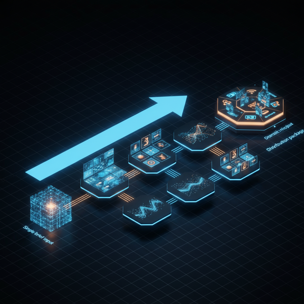 Prompt to campaign automation flow
